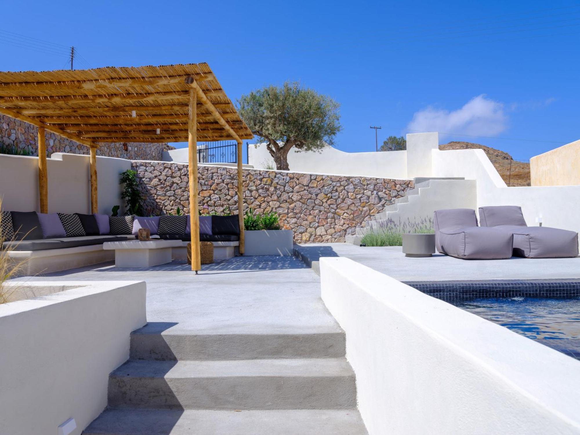 Santorini C Villa Firá Buitenkant foto