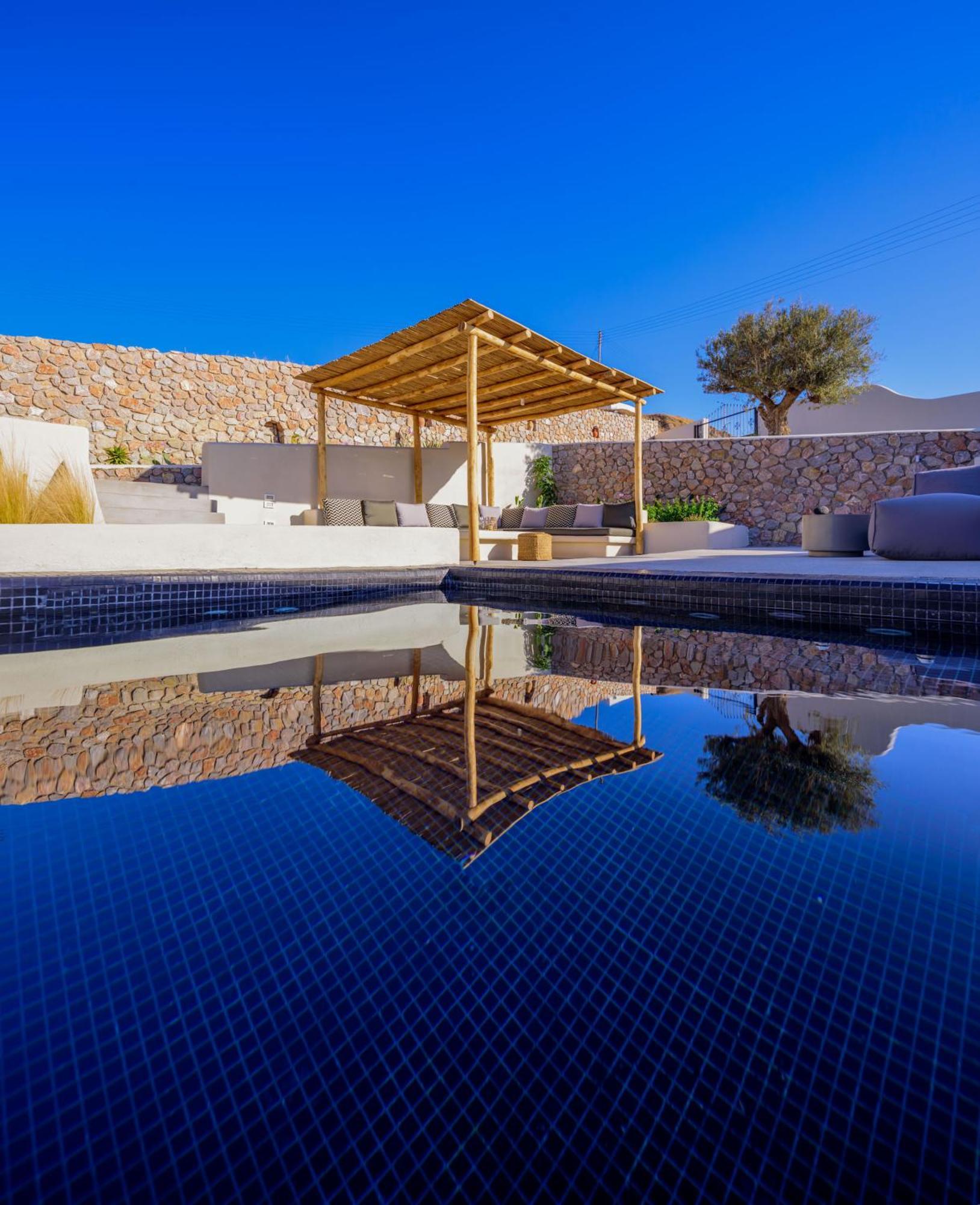 Santorini C Villa Firá Buitenkant foto
