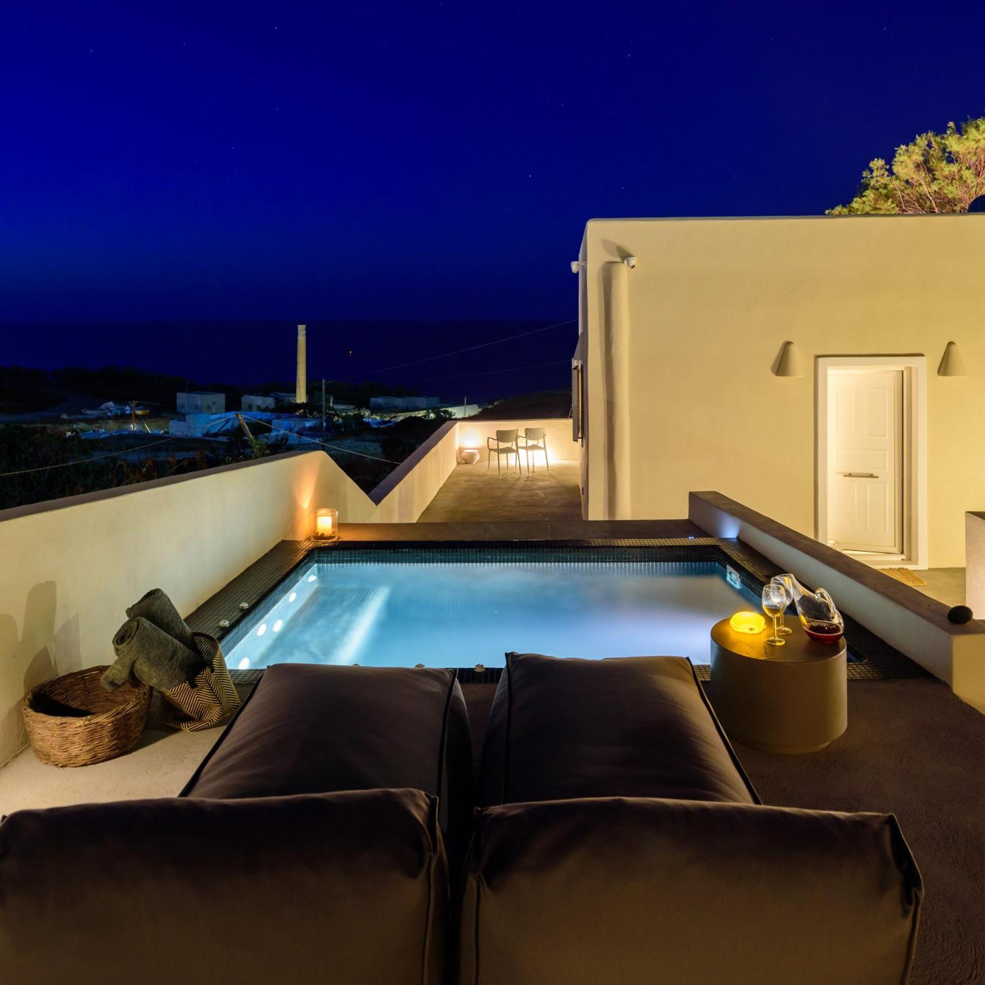 Santorini C Villa Firá Buitenkant foto