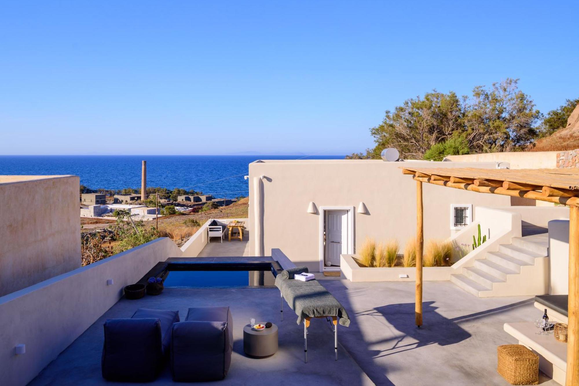 Santorini C Villa Firá Buitenkant foto