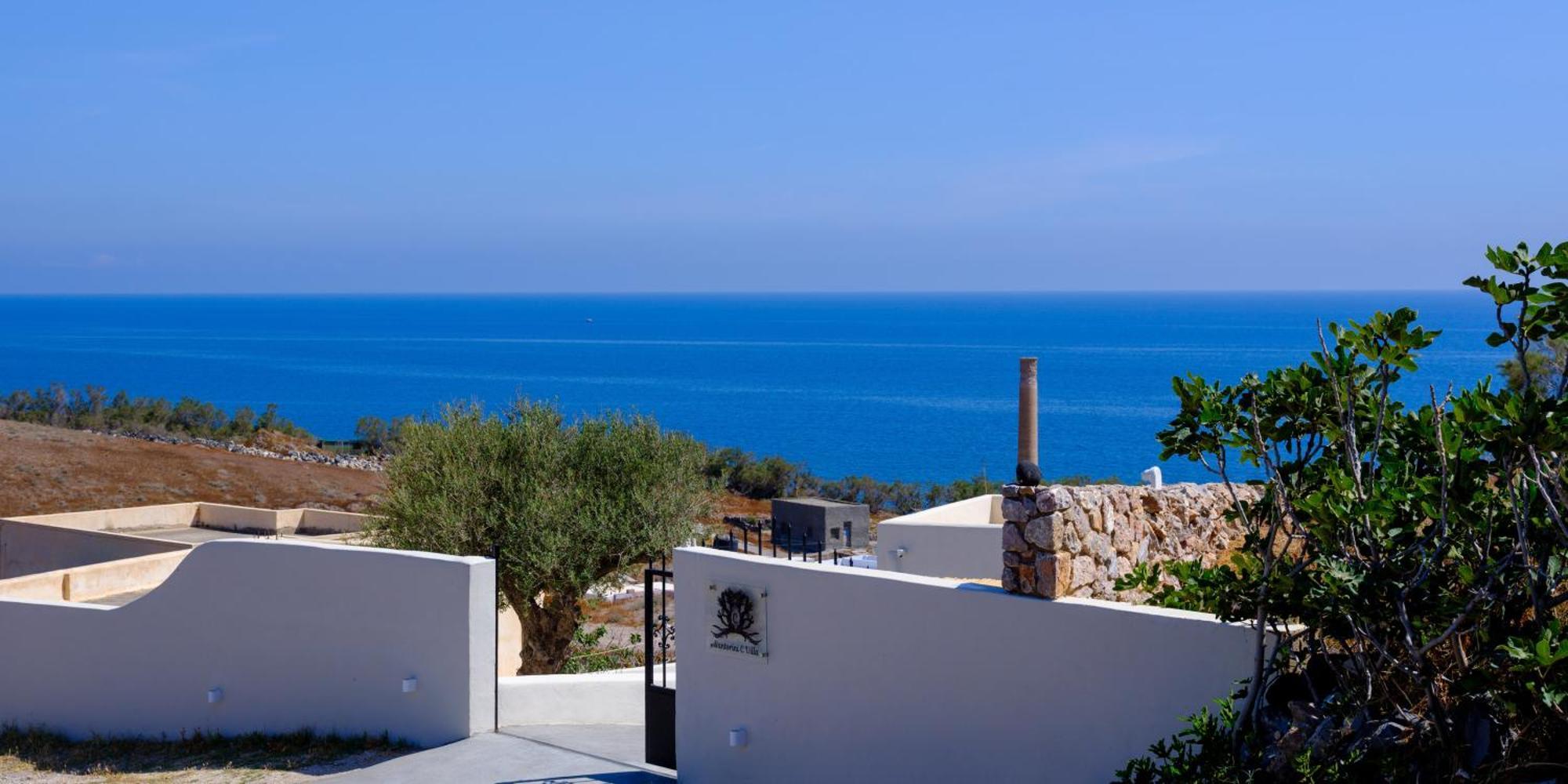 Santorini C Villa Firá Buitenkant foto