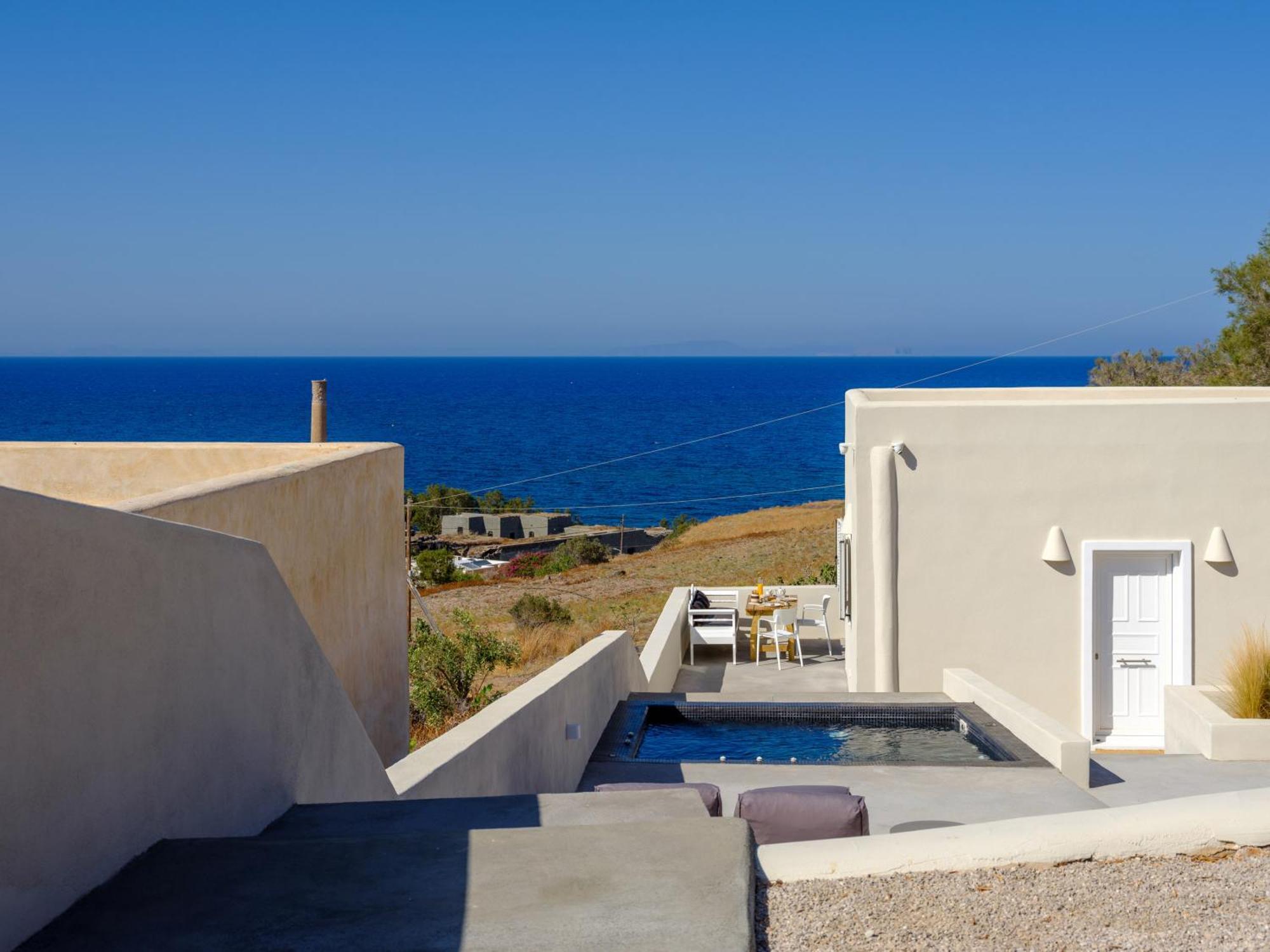 Santorini C Villa Firá Buitenkant foto