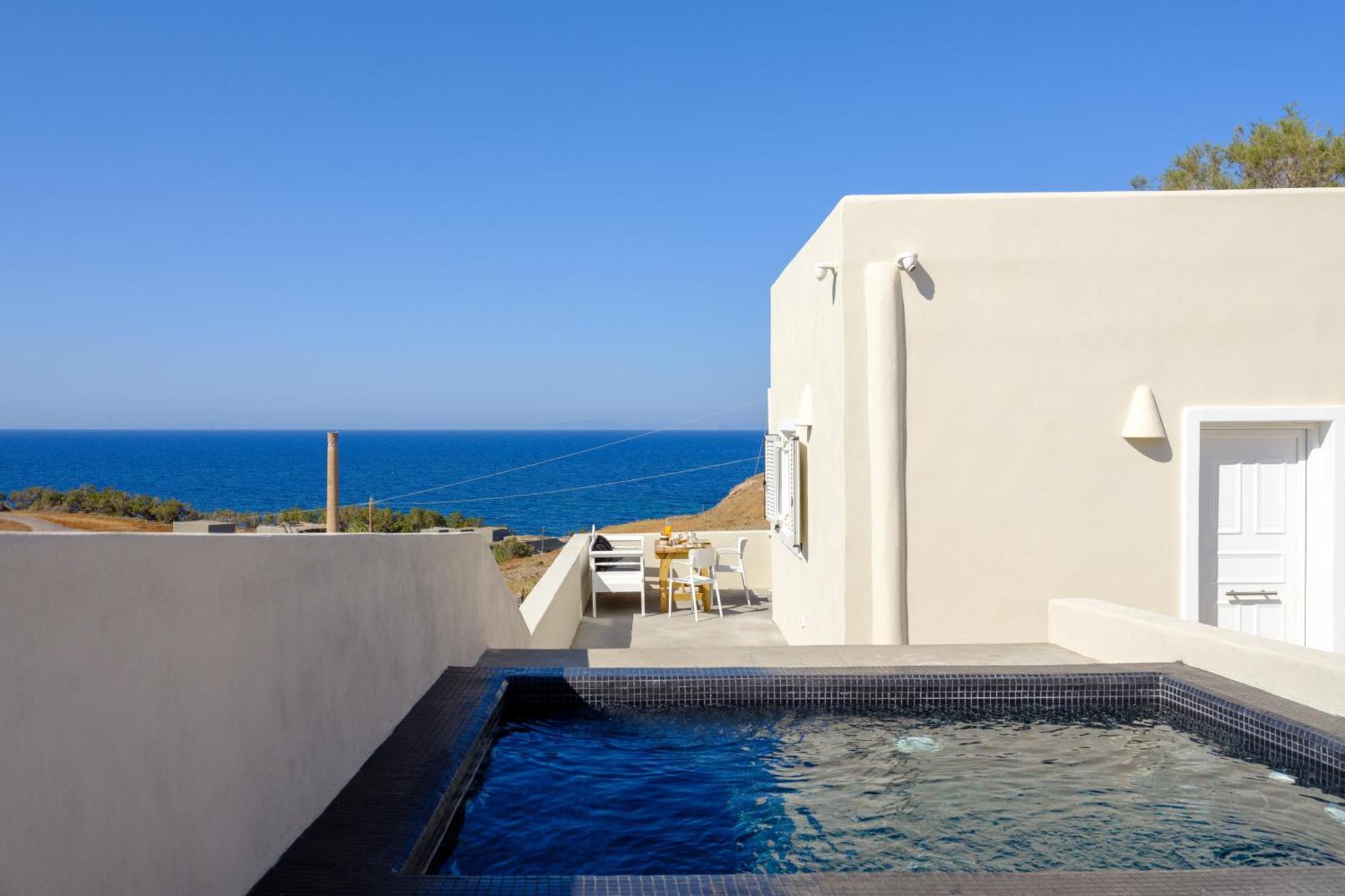 Santorini C Villa Firá Buitenkant foto