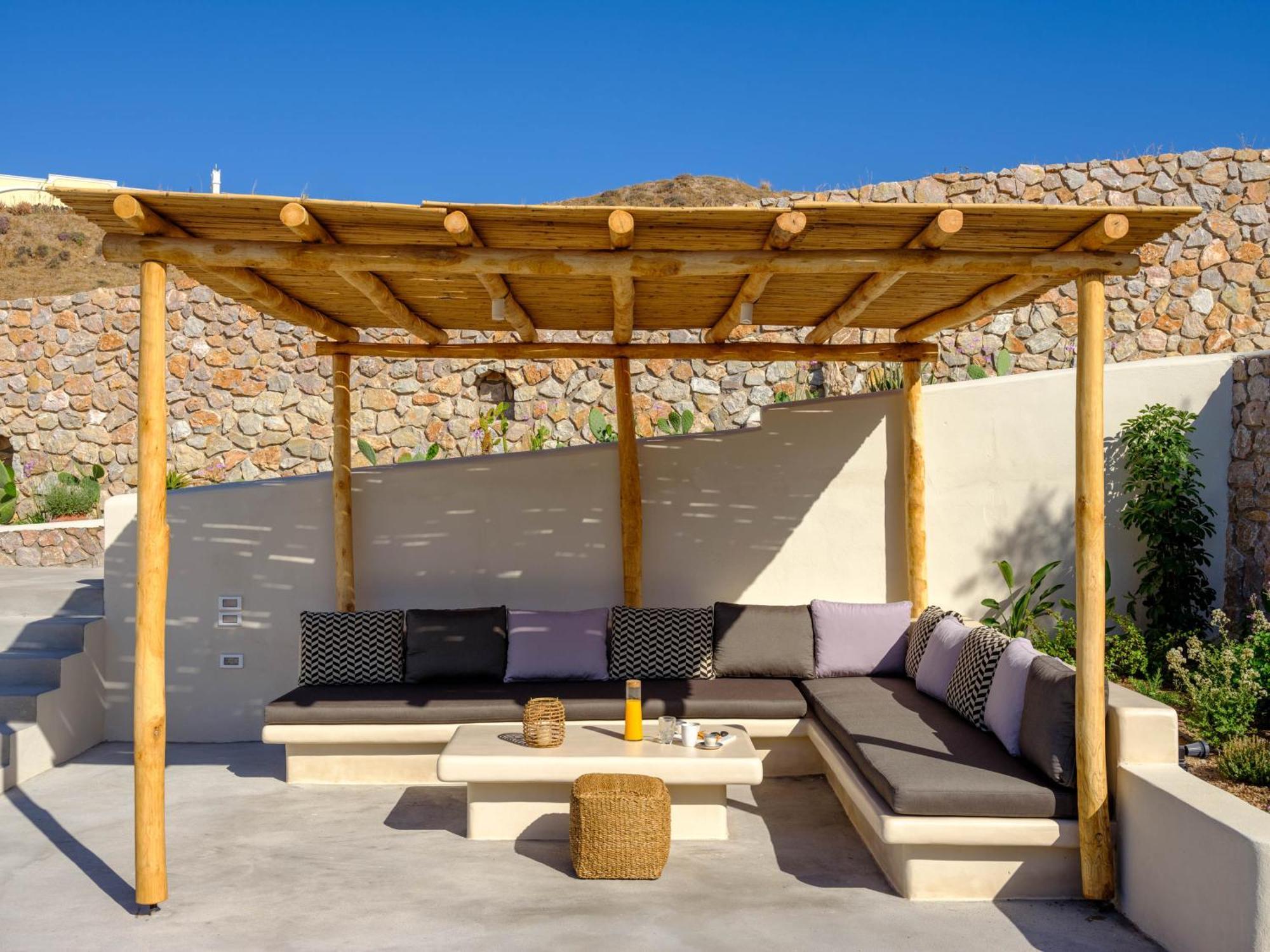 Santorini C Villa Firá Buitenkant foto