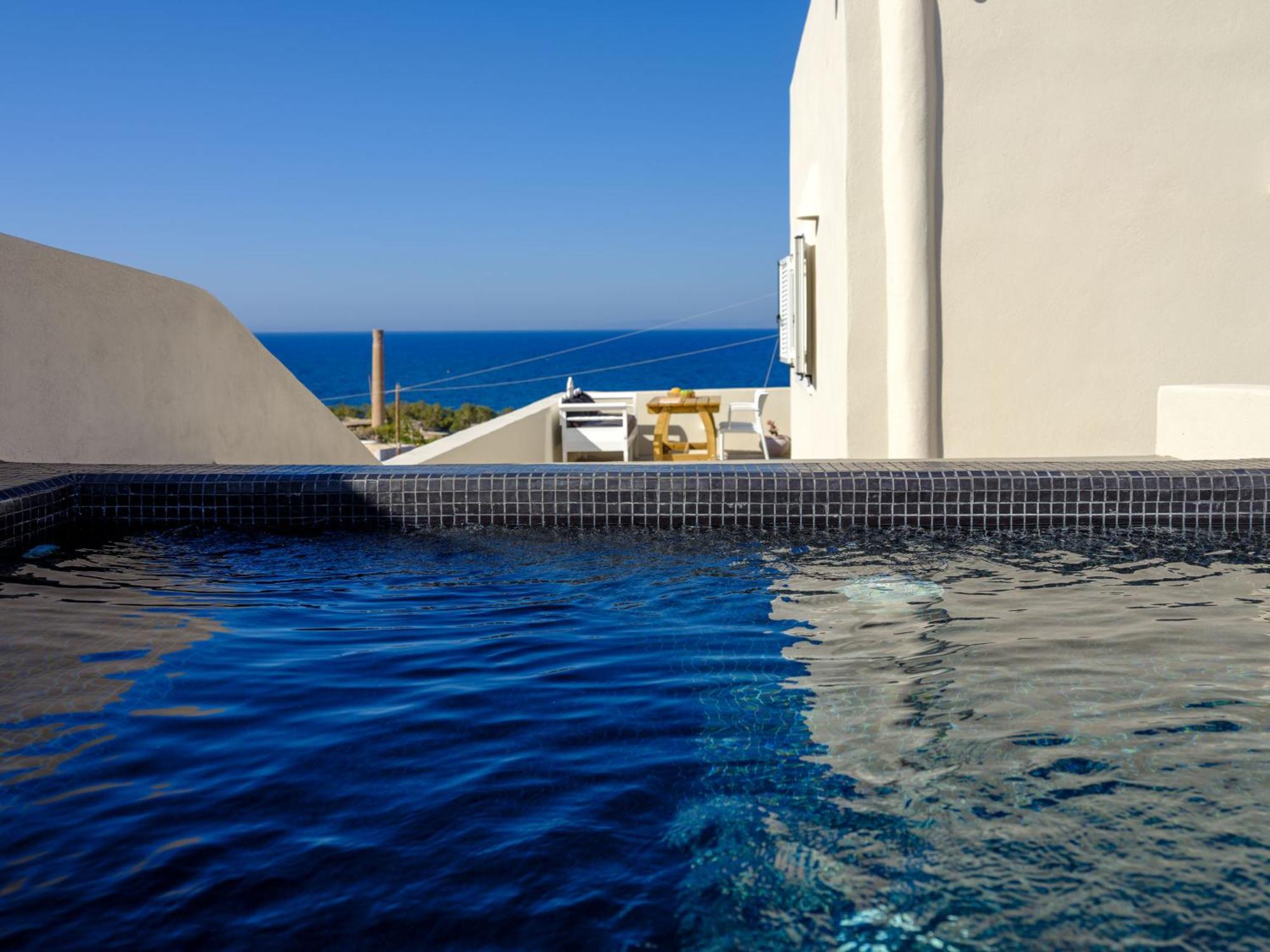 Santorini C Villa Firá Buitenkant foto